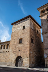 Fototapeta na wymiar Tower of Anaya in Salamanca
