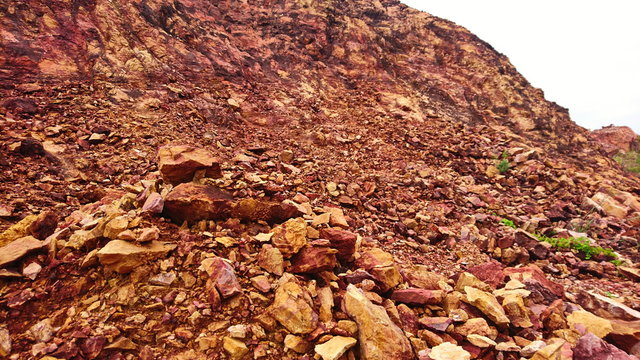 Canyon red rock mountain sandstone like fiction 