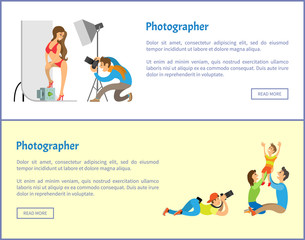 Studio Photographer Services Internet Banners
