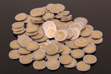 euro coins