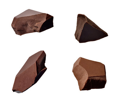 chocolate piece sweet food dessert falling