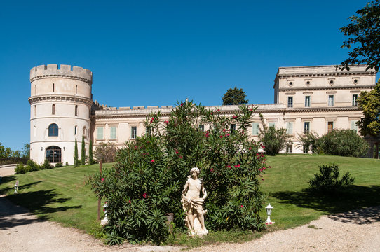 Schloss von Barbegal in S&uuml;dfrankreich