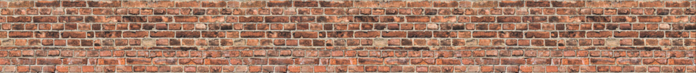 seamless dark stripe from old bricks