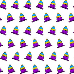 Purple gremlin - sticker pattern 14