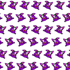 Purple gremlin - sticker pattern 20