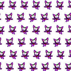 Purple gremlin - sticker pattern 27