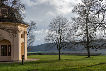 Fototapeta na wymiar Schallhaus, Part of the Castle Heidecksburg in Rudolstadt