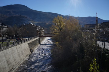 Huesca. Village of Benasque. Aragon, Spain