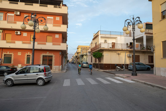 Trappeto, a little town near Trapani, Sicily