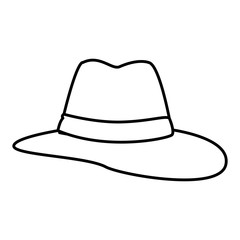 panama hat icon