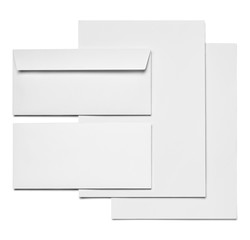 envelope letter card paper template business