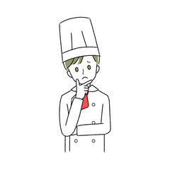 コックさんのイラスト