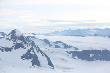Alaska gletscherlandschaft