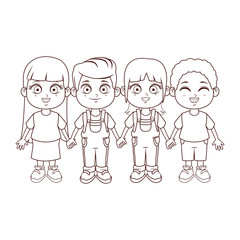 cute children cartoon