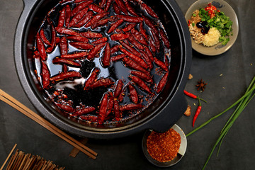 Spicy hot pot