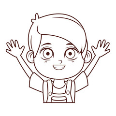 cute boy cartoon