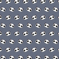 Panda - emoji pattern 18