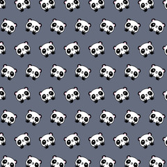 Panda - emoji pattern 20
