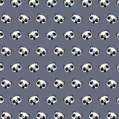 Panda - emoji pattern 22
