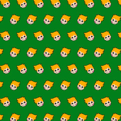 Little boy - emoji pattern 11