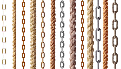 string rope chain metal link steel cord cable line