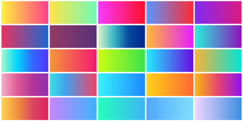 Modern Vivid Gradients Set