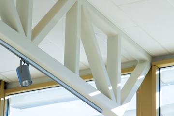 Obraz premium Vigas de metal