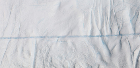 Fototapeta na wymiar Snow patterns near Horseshoe Island Antartica