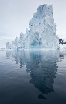 Iceberg in Neko Harbour Antarctica