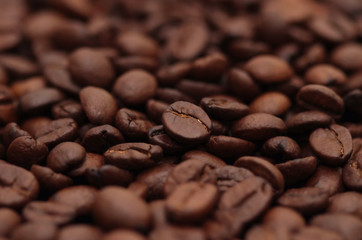 Roasted coffee beans