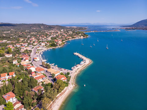 Nidri bay Lefkada Greece. © ba11istic