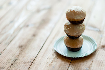 Bread is placed on the table in the morning of every day, ready to eat concept food with copy space.