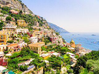 Obraz premium Positano, Amalfi coast, Campania region, Italy