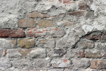 Brick wall old aged surface texture