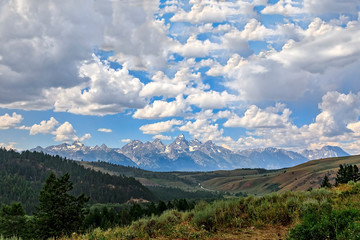 View from Antelope Flats Rd., Tetons, WY