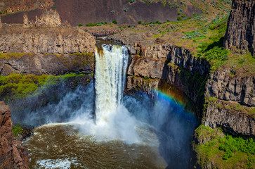 rocky waterfall