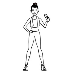 fit woman doing exercise