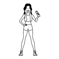 fit woman doing exercise