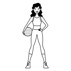 fit woman doing exercise