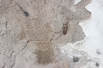 Plaster wall texture deteriorated aged old