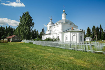 Russian Orthodox Church in the Outback of the Russian North