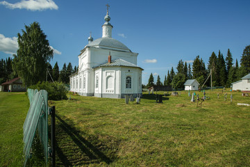 Russian Orthodox Church in the Outback of the Russian North