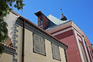 Architecture in the Old Riga, Latvia