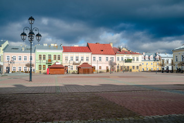 Sanok town - the birthplace of Zdzislaw Beksinski