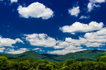 Blue Ridge Mountain Sky