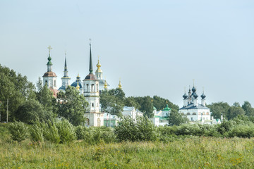 In the fields near the town of Veliky Ustyug
