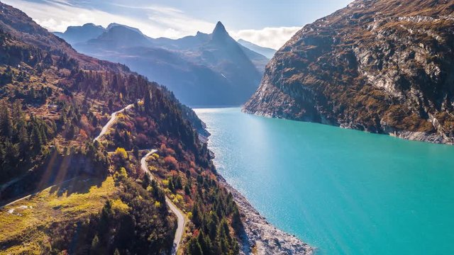 Aerial footage from Vals a beautiful area in Grison, Switzerland. Filmed during the Autumn with the DJI Inspire 2 drone in 5.2k RAW and downscaled to 4k.