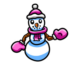 Happy Baby Snowman