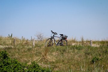 Strand&uuml;bergang, Urlaub, Seebr&uuml;cken, Strandkorb, Fahrrad, Ostssee 