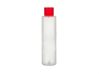 White plastic bottle